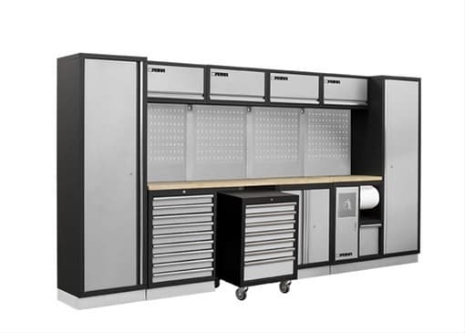 Imagine pentru produsul „MOBILIER ATELIER MODULAR 3920 X 498 X 2000H MM"