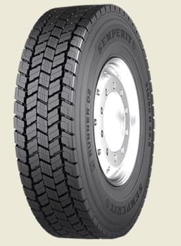 285/70R19.5 146/144M TL RUNNER D2 EU LRH 16PR M+S 3PMSF REGIONAL TRACTIUNE