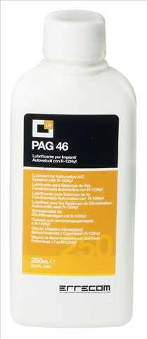 Imagine pentru produsul „ULEI COMPRESOR A/C VASCOZITATE PAG46 (PENTRU R1234YF) 250ML"