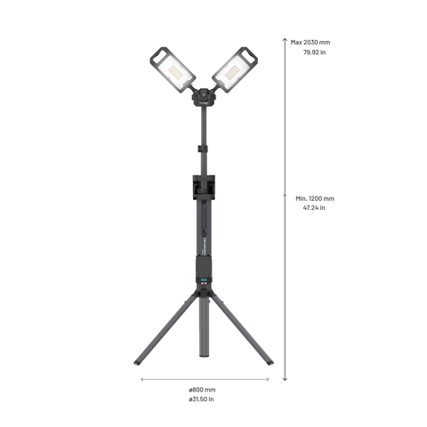 TOWER 8 CONNECT-SET 2 PROIECTOARE DE LUCRU CU LED SI TREPIED INTEGRAT