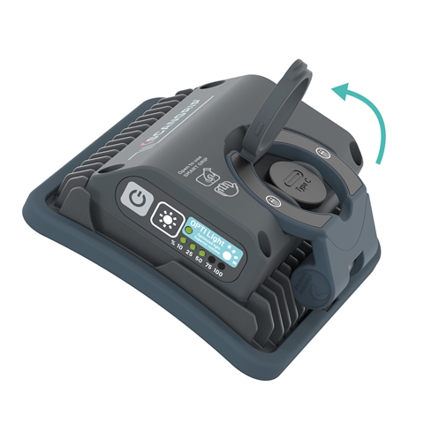 NOVA MINI-MINI PROIECTOR DE LUCRU CU LED, 1000 LUMEN, REINCARCABILA SI MAGNET