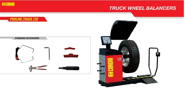 Imagine pentru produsul „PROLINE 150ECHIPAMENT ECHILIBRAT ROTI TRUCK(NU CONTINE CONURI SI PIULITA)"