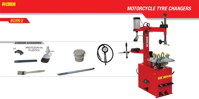 Imagine pentru produsul „BC200 S  ECHIPAMENT MONTATDEMONTAT ANVELOPE MOTO"