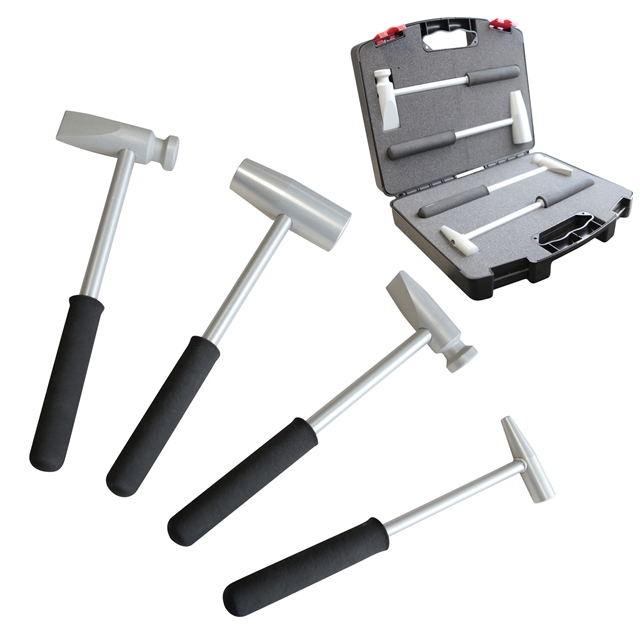 Imagine pentru produsul „SET DE 4 CIOCANE DIN ALUMINIU"