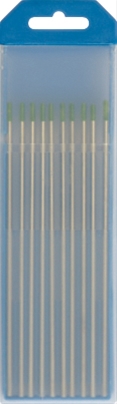 Imagine pentru produsul „10 ELECTROZI - TUNGSTEN DIAM2.0 - VERDE (AC - ALUMINIU)"