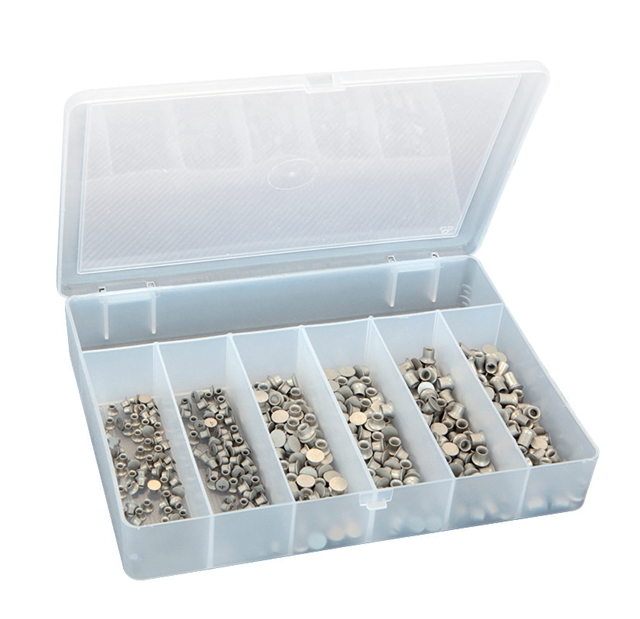 Imagine pentru produsul „CUTIE DE 6 X 50 NITURI AUTOPERFORANTE (DIAM 3,3 SI 5,3 MM)"