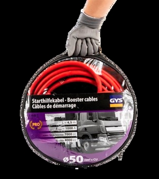 Imagine pentru produsul „CABLURI DE SALT PRO 1000A - CLEME IZOLATE - DIAM50MM2 - 2 X 4,5M"