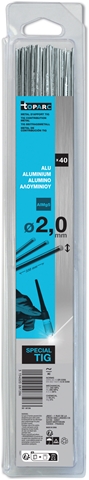 Imagine pentru produsul „40 TIJE DE UMPLERE TIG - ALU (ALMG5) DIAM2.0 - 330MM - BLISTER"