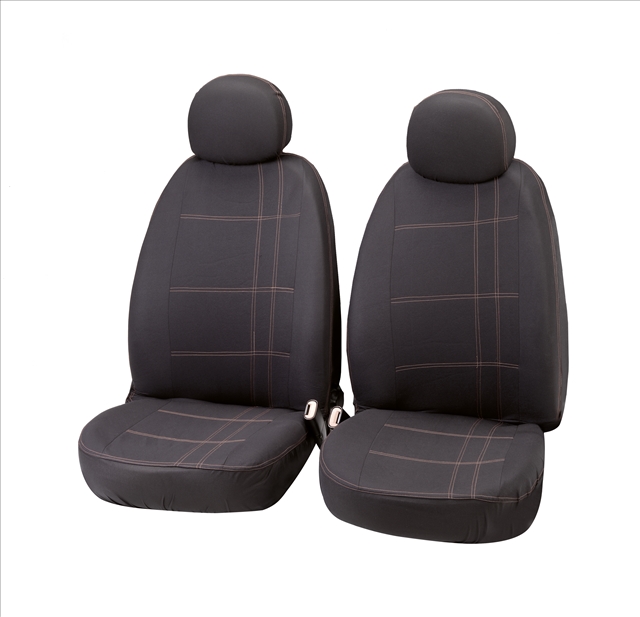 Imagine pentru produsul „SET HUSE SCAUNE FATA NEGRU/GRI EMBROIDERY"