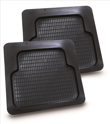 Imagine pentru produsul „SET 2 COVORASE SPATE CAUCIUC UNIVERSALE TIP TAVITA (50X49CM)"