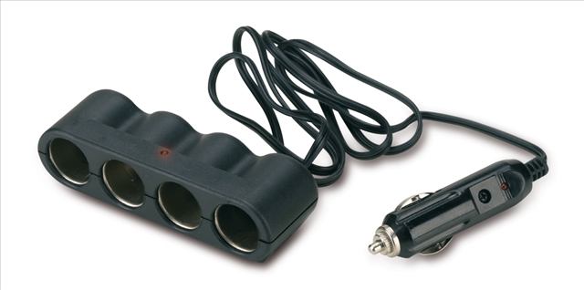 Imagine pentru produsul „PRIZA BRICHETA CVADRUPLA CU CABLU EXTENSIBIL 12/24V"