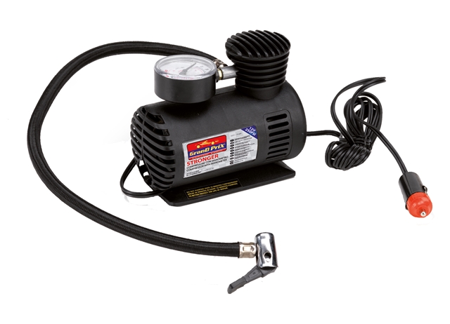 Imagine pentru produsul „COMPRESOR CU MANOMETRU 12V 250PSI STRONGER GRAND PRIX"