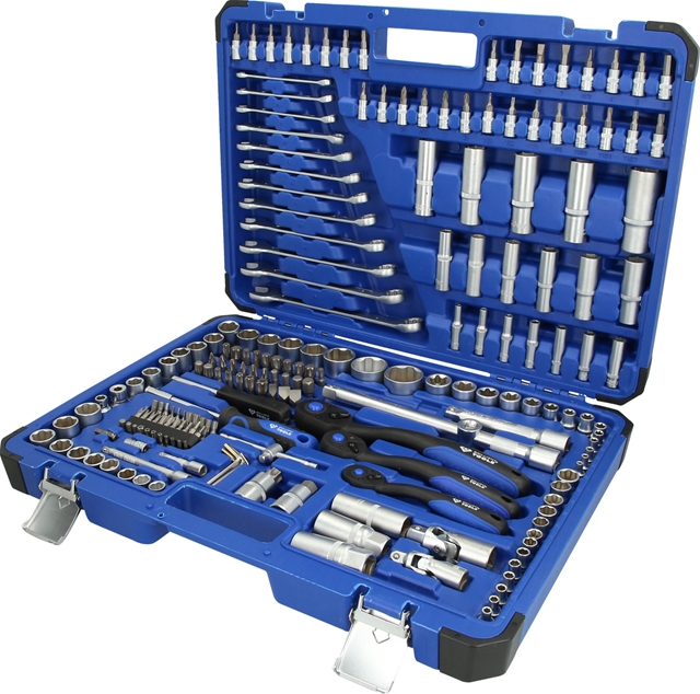 Imagine pentru produsul „TRUSA EXTINSA SCULE 1/4 3/8 1/2 216PCS"