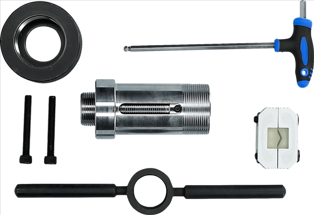 Imagine pentru produsul „SET SCULE MONTAJ AMORTIZOARE CU ARC OPRITOR DE INTINDERE 8 PCS"
