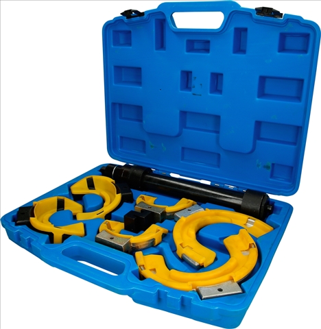 Imagine pentru produsul „SET PRESE ARCURI CU INSERTII PROTECTIE PLASTIC 15 PCS"