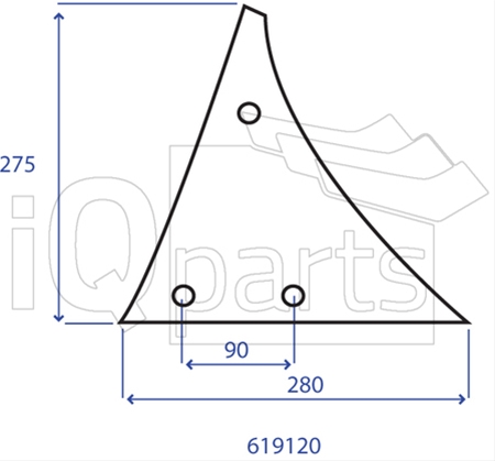 PIEPT CORMANA 619120 RH4 - IQ