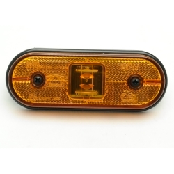 Imagine pentru produsul „LENSE UNIPOINT AMBER SURFACE MOUNT 24V - ASPOECK"