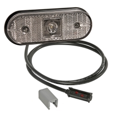 Imagine pentru produsul „POSITIONLAMP UNIPOINT WHITE SURFACE MOUNT  500MM P&R  WITHREF. 24V - ASPOECK"