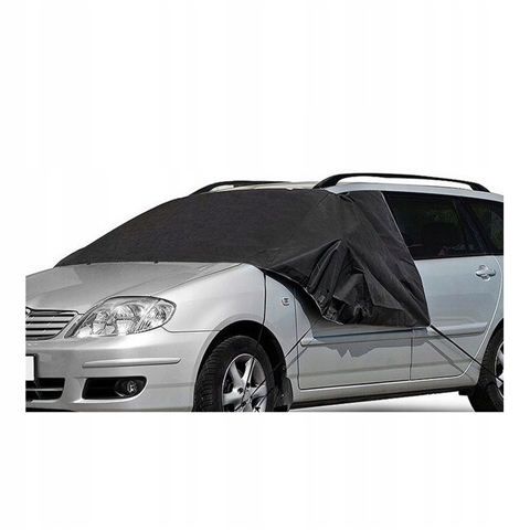 Imagine pentru produsul „PARASOLAR PARBRIZ,GEAMURI SI OGLINZI LATERALE TERMOIZOLANT 145/165X110 CM"