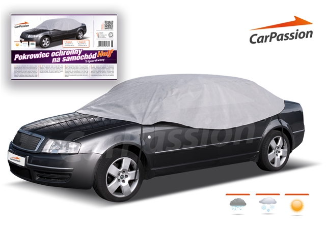 SEMI PRELATA AUTO PENTRU MASINI SEDAN MARIMEA L 265X125X68 CM