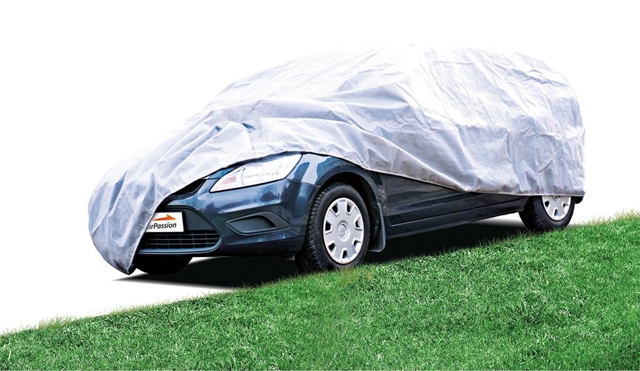 Imagine pentru produsul „PRELATA AUTO CU PROTECTIE UV MARIMEA M 385X150X137CM"