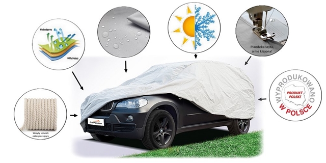 PRELATA AUTO CU PROTECTIE UV,PENTRU SUV/VAN MARIMEA XL 520X150X150CM