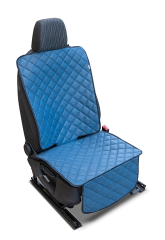 Imagine pentru produsul „PROTECTIE SCAUN AUTO DIN MATERIAL TEXTIL PENTRU SCAUNE DE COPII ALBASTRA"