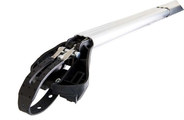 SET 2 BARE TRANSVERSALE ALUMINIUM TELESCOPICE 80-110CM FREE LINE
