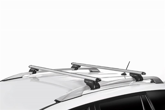 Imagine pentru produsul „SET 2 BARE TRANSVERSALE ALUMINIU 120CM EASYONE SW (INCLUDE SET PICIOARE)"