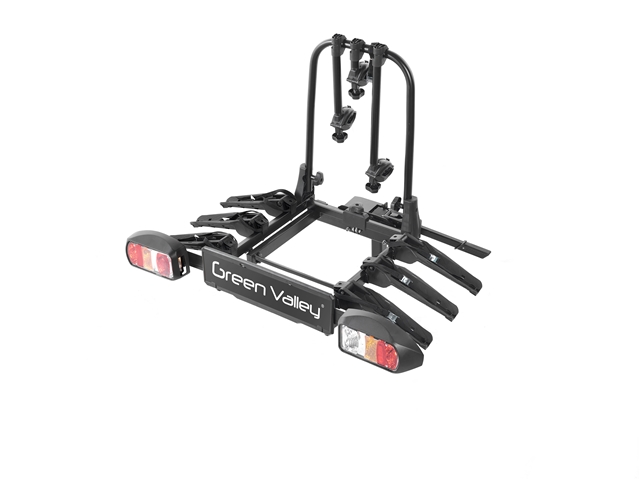 Imagine pentru produsul „SUPORT 3 BICICLETE (4 CU ADAPTOR) PRINDERE PE CARLIG REMORCARE DISCOVERY"