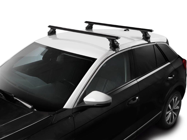 Imagine pentru produsul „SET 2 BARE TRANSVERSALE PREMIUM ALUMINIU NEGRE 113CM"