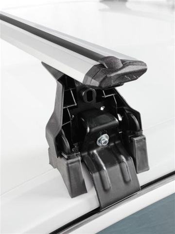 SET 2 BARE TRANSVERSALE PREMIUM ALUMINIU SILVER 120CM