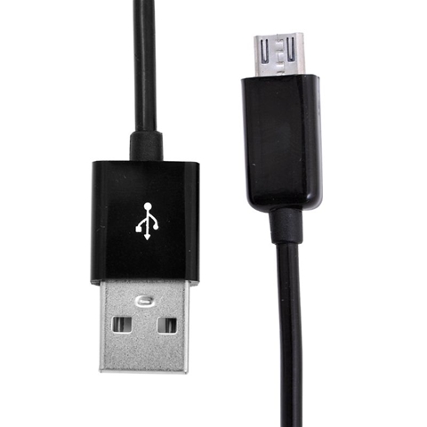 Imagine pentru produsul „CABLU USB MICROUSB NEGRU 1M-T.VERDE 0.1 LEI/BUC PROCELL"