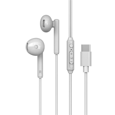 Imagine pentru produsul „CASTI STEREO RIPPLE TYPE-C ALBE LEMONTTI"