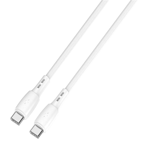 CABLU INCARCARE RAPIDA TYPE-C LA TYPE-C 60W 1.2M ALB LEMONTTI