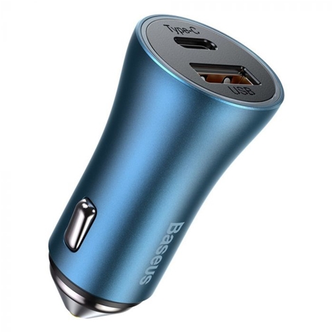 INCARCATOR AUTO QUICK CHARGER ALBASTRU USB SI TYPE-C-T.VERDE 0.18 LEI/ BUC BASEUS