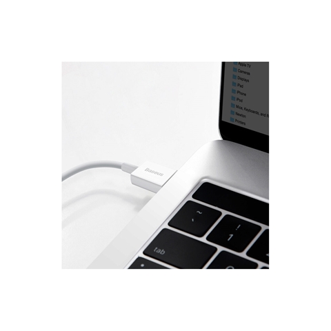CABLU INCARCARE RAPIDA USB LA TYPE-C ALB 66W 2M BASEUS