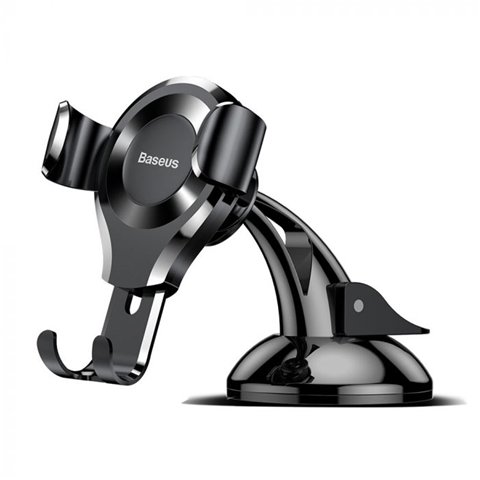 SUPORT AUTO MAGNETIC NEGRU PRINDERE CU VENTUZA PE BORD BASEUS