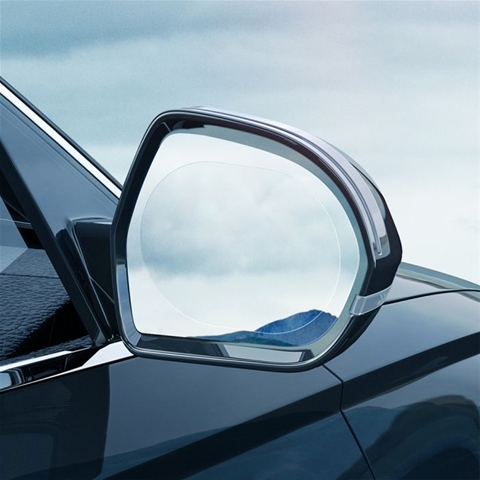 SET 2 BUCATI FOLIE AUTO PENTRU OGLINZI LATERALE 135X95MM REZISTENTE LA PLOAIE BASEUS