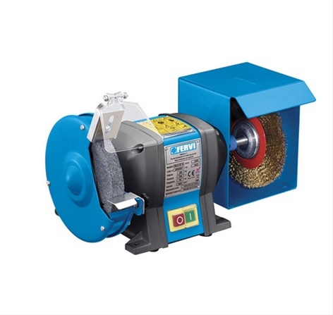 Imagine pentru produsul „POLIZOR DE BANC CU PERIE 150MM 2950 RPM  230 V 50 HZ 0,35 KW"