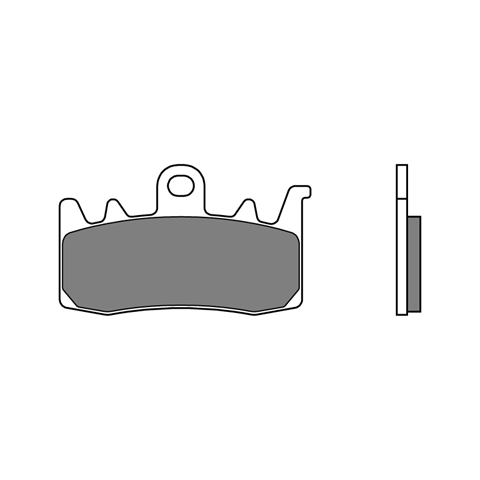Imagine pentru produsul „SET PLACUTE FRANA SINTERIZATE 07BB38SA - BREMBO"