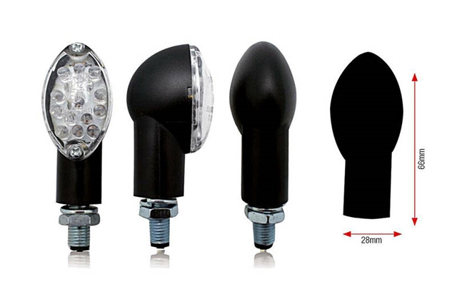 Imagine pentru produsul „* FD LED INDICATOARE NEGRE UNIVERSAL"