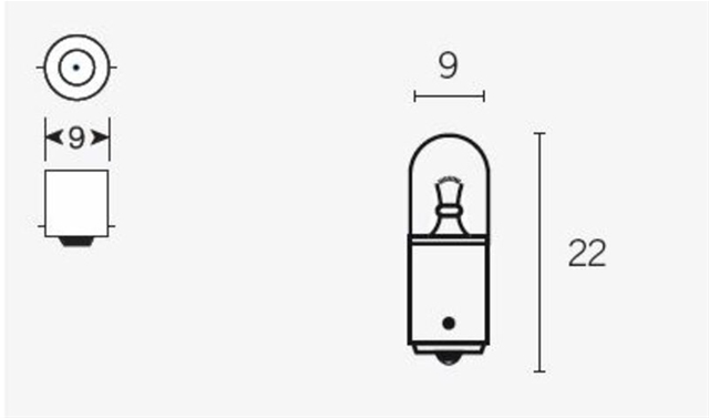 Imagine pentru produsul „*FD BEC T85 6V/4W 10 BUC-V PARTS"