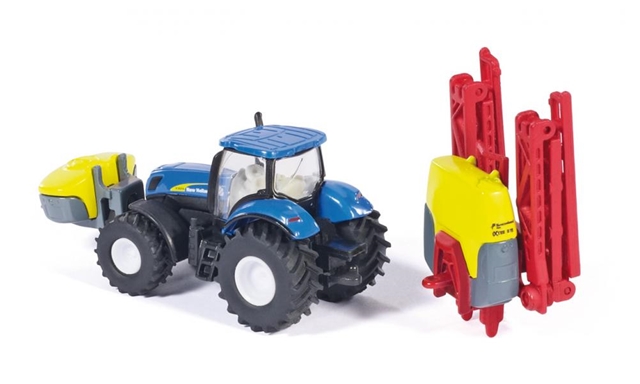 Imagine pentru produsul „TRACTOR NEW HOLLAND KVERNELAND SCARA 1:87  SIKU"