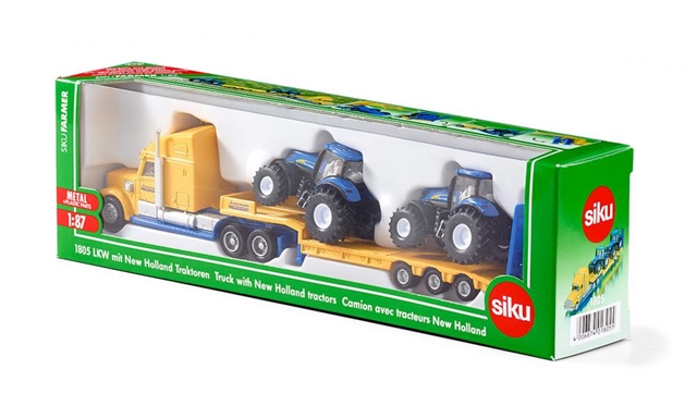 CAMION TRANSP. NEW HOLLAND SCARA 1:87  SIKU