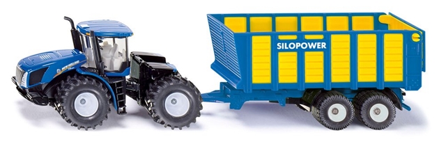 Imagine pentru produsul „TRACTOR NEW HOLLAND SILOPOWER 1:50  SIKU"