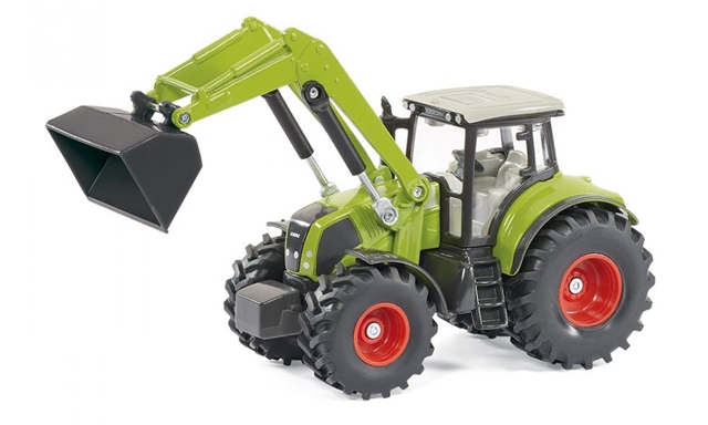 TRACTOR CLAAS AXION CU REMORCA SCARA 1:50  SIKU
