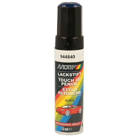 Imagine pentru produsul „RECIPIENT RETUS VOPSEA CU PENSULA KOMPAKT 944840 BLUE GL. 12 ML"