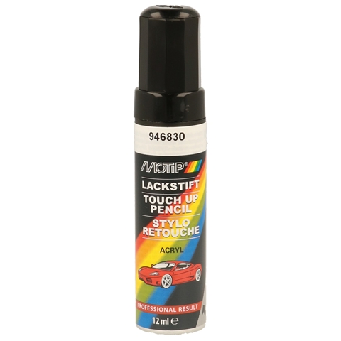 Imagine pentru produsul „RECIPIENT RETUS VOPSEA CU PENSULA KOMPAKT 946830 BLACK GL. 12 ML"