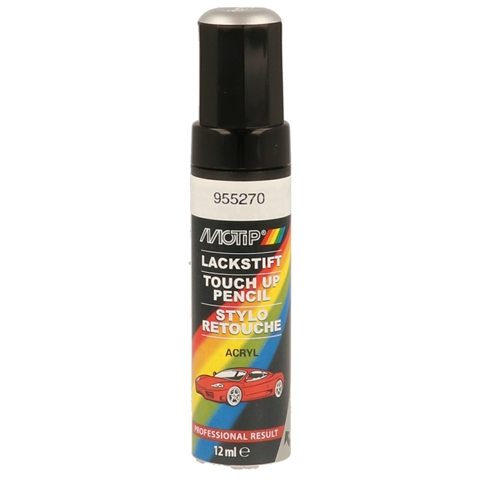 Imagine pentru produsul „RECIPIENT RETUS VOPSEA CU PENSULA KOMPAKT 955270 SILVER MET. 12 ML"